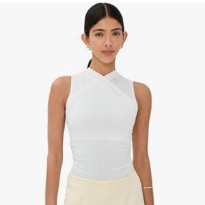 LE BOP Women's Naomi Top in Ivory NWT Size XS